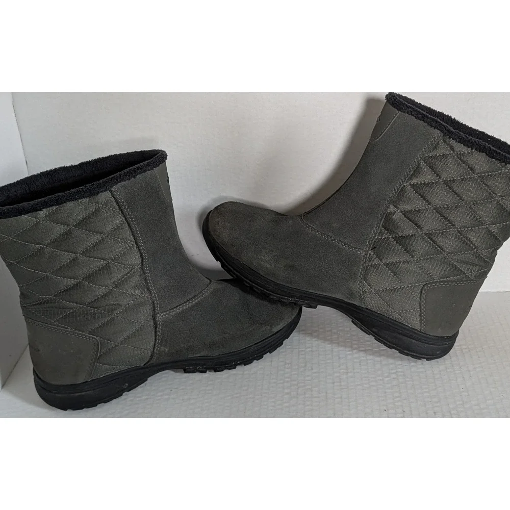 Columbia Ice Maiden Slip III Women's Size 8 Gray Waterproof Winter Boots